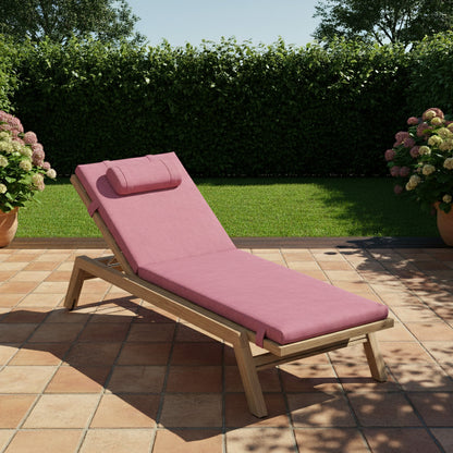 2-teilig - Sonnenliege und Gartenliege Auflage nach Maß - Outdoor