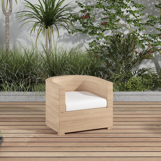 Halbrundes Lounge Sitzkissen - Outdoor