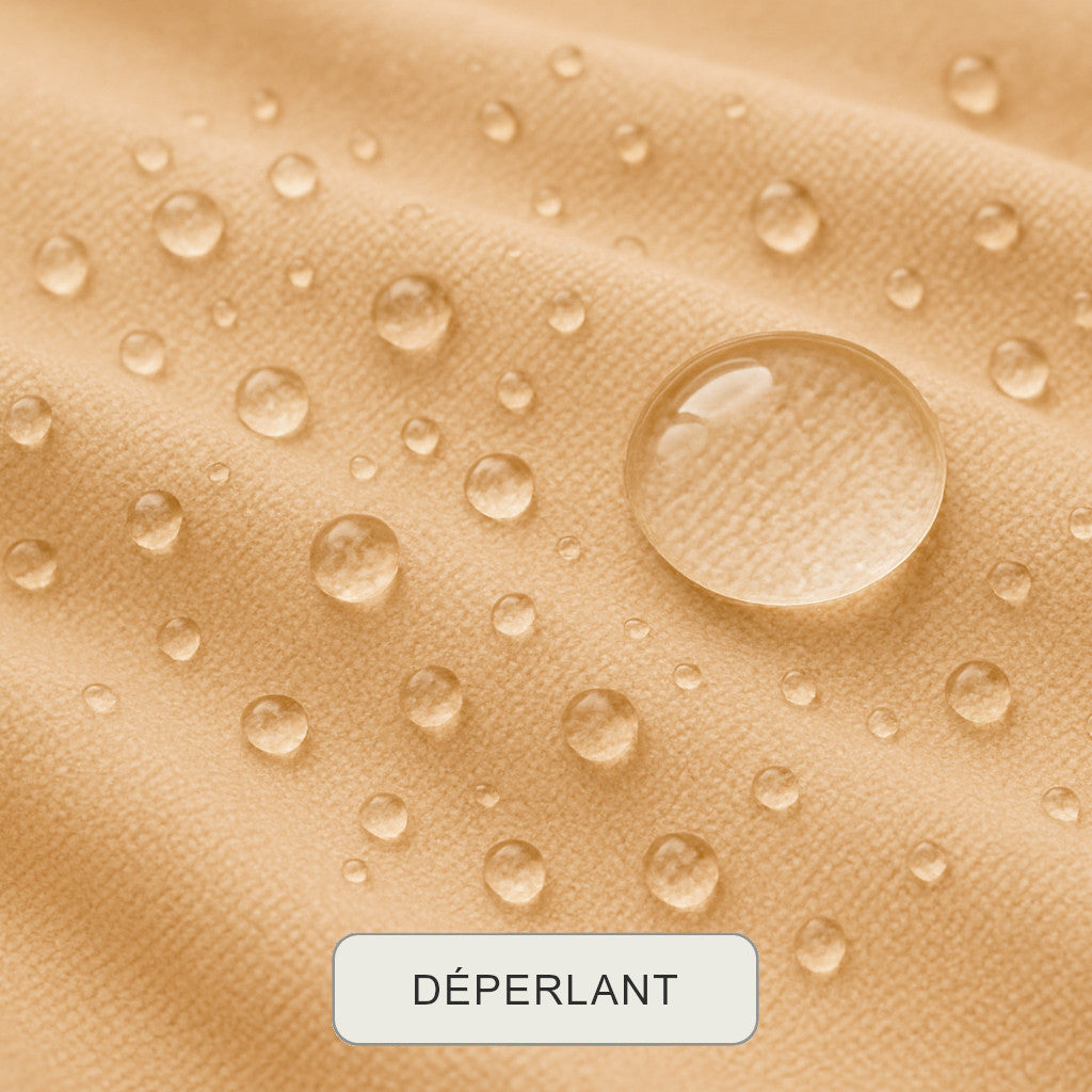 Tissu imperméable pour les coussins